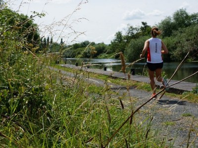 Path along River Barrow Ireland