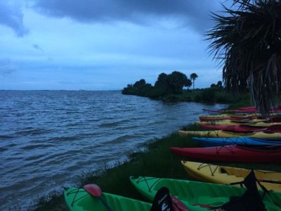 night kayaking in Florida