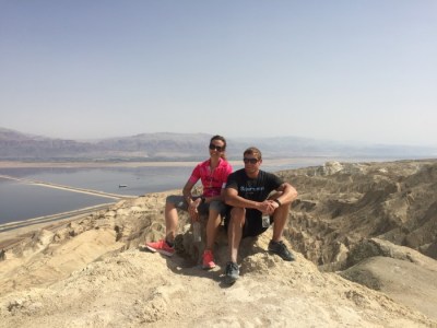 Hiking in the Judean Desert with Dai Manuel