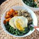 High protein breakfast power bowl idea - gluten free and vegan options for meals