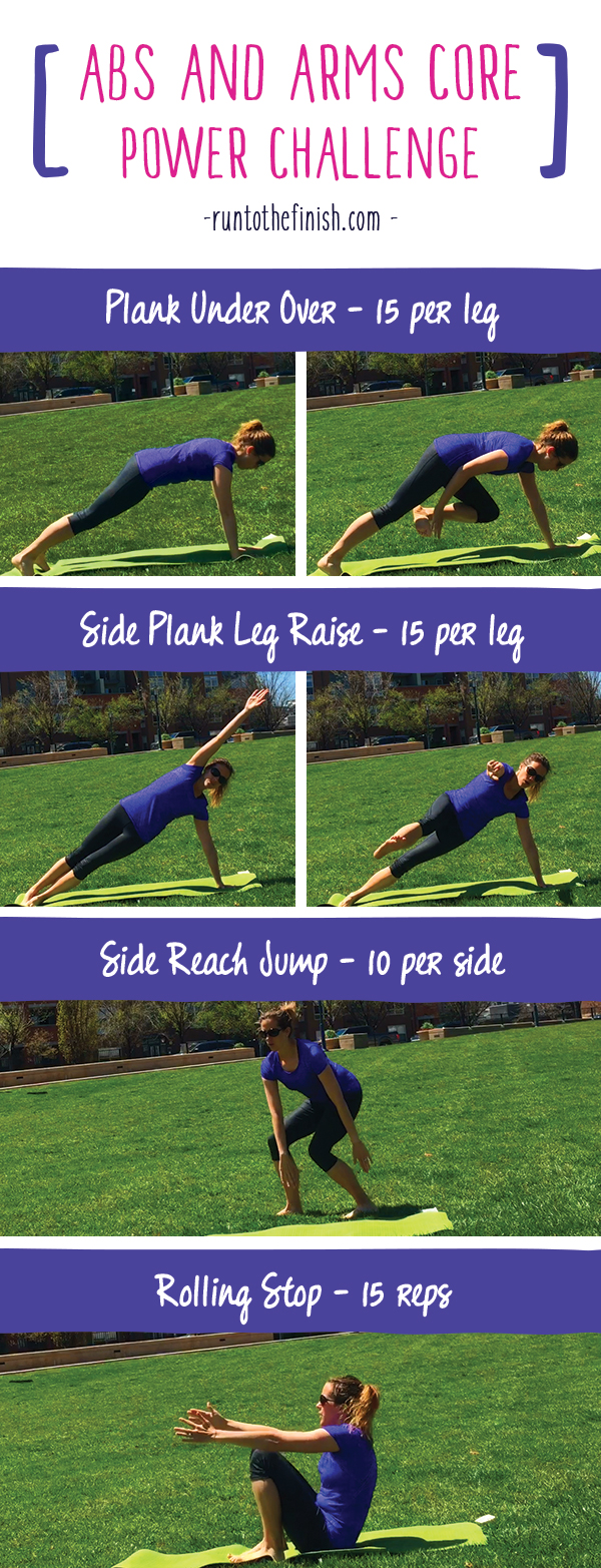 Arms and Abs Core Power Workout (Multitasking that Works!) - RunToTheFinish