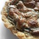 Dairy free, egg free recipe for a breakfast tart! - Cashew Cream Mushroom and Onion Tart