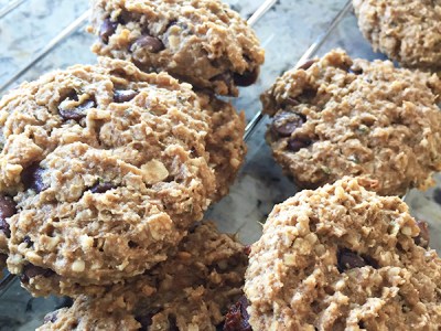 Homemade Energy Cookies - perfect running fuel or just a healthy cookie, dairy free and gluten free dessert