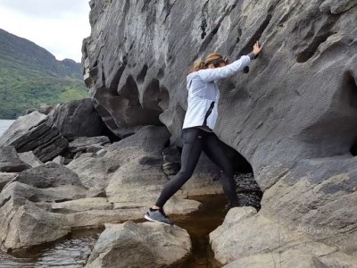 Climbing around Killarney National Forest