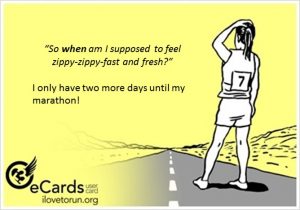 Marathon Taper Pains: Real or Phantom? Runner's Flu? - RunToTheFinish