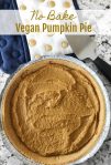 Vegan Pumpkin Pie