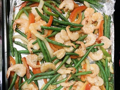 Easy Shrimp Dinner