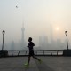 running in smog