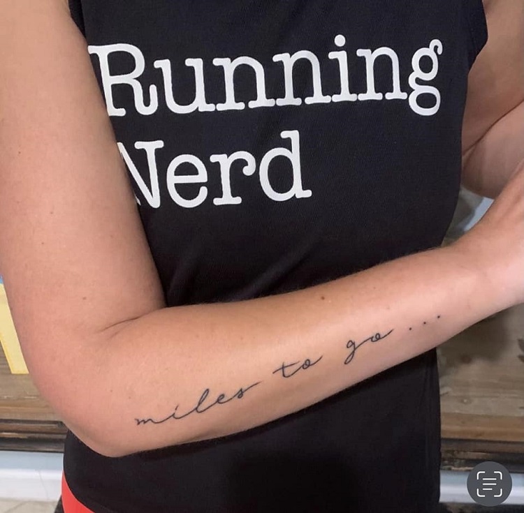 For some marathoners, tattoos are the best way to remember a race