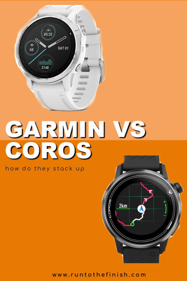 Coros Apex Pro vs Garmin Forerunner 745 - Canaan Valley Running