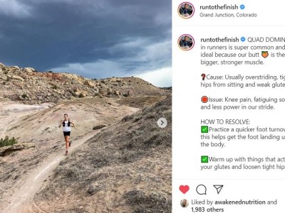 instagram running coach