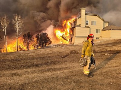 Boulder County wildfire