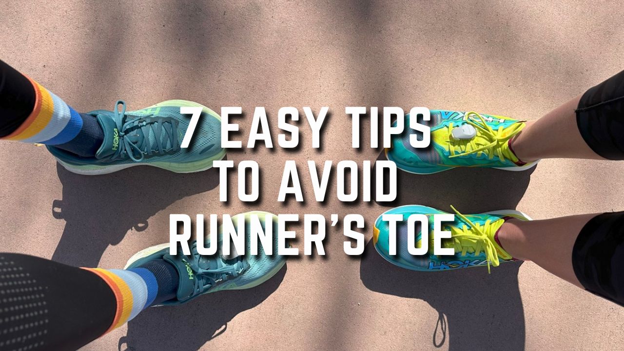 Avoid black toenails