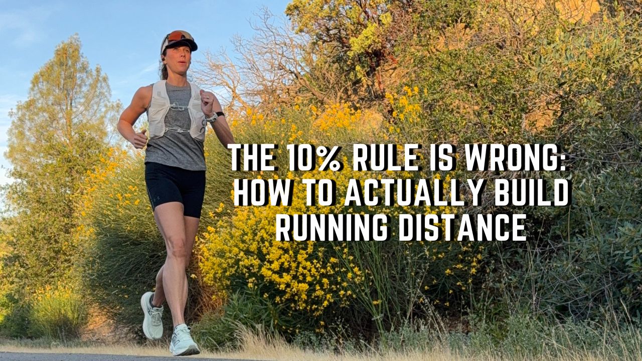 10% rule to increase running distance