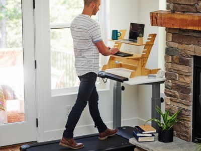 under desk treadmill for heavier people