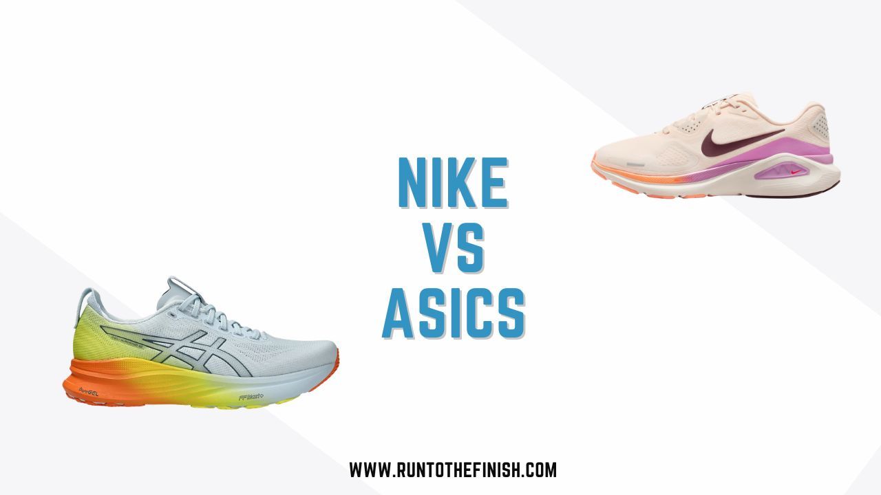 Nike Vs ASICS Running Shoe Comparison - RunToTheFinish