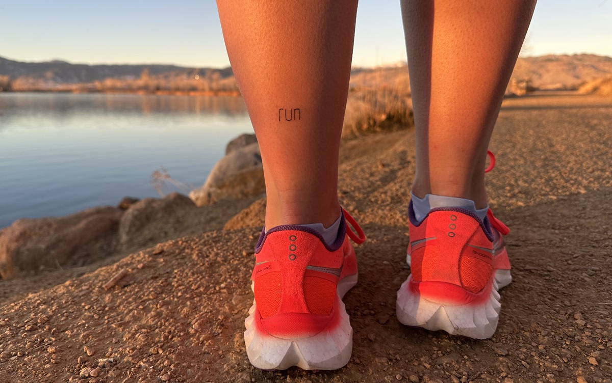 running after getting a tattoo