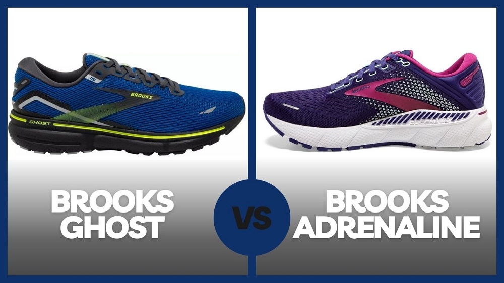 Brooks Ghost Vs Brooks Adrenaline Shoe Comparison