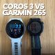 Coros Pace 3 Vs Garmin 265