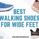 best wide feet walking shoes