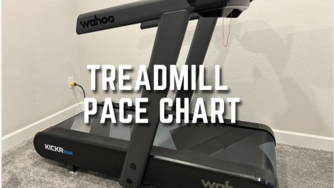 Treadmill Pace Chart