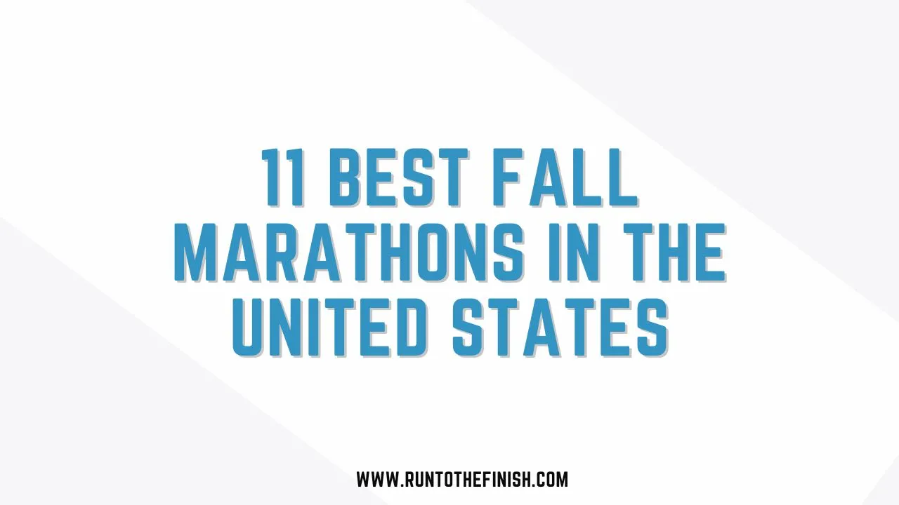 Best Fall Marathons in the United States