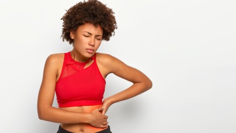 lower abdominal pain while running