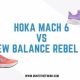 hoka mach vs new balance rebel