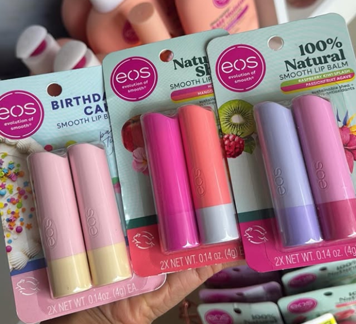 eos lip balm