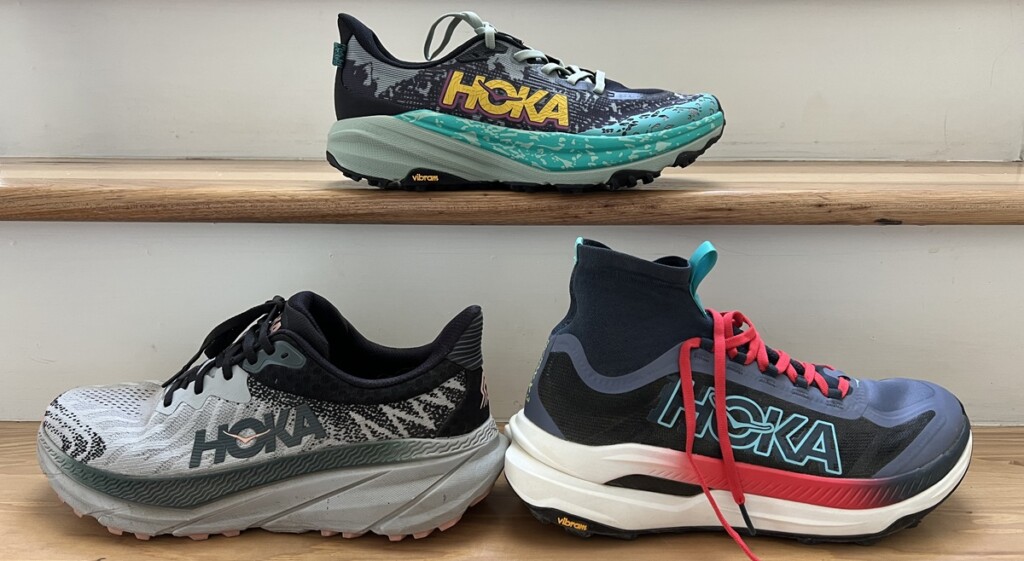 hoka trail running shoes