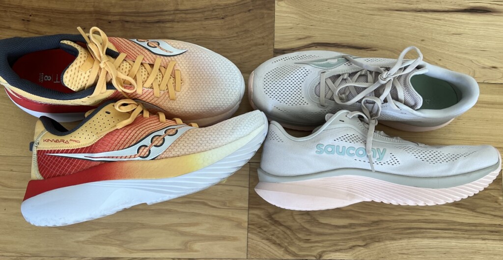 Kinvara 15 vs Kinvara Pro