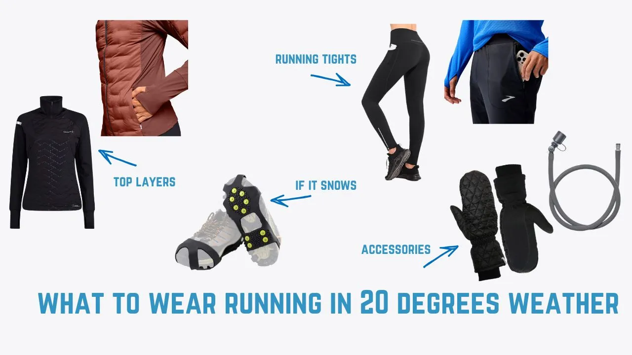 what to wear running 20 dgrees