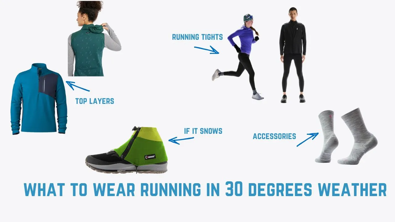 what to wear running 30 degrees
