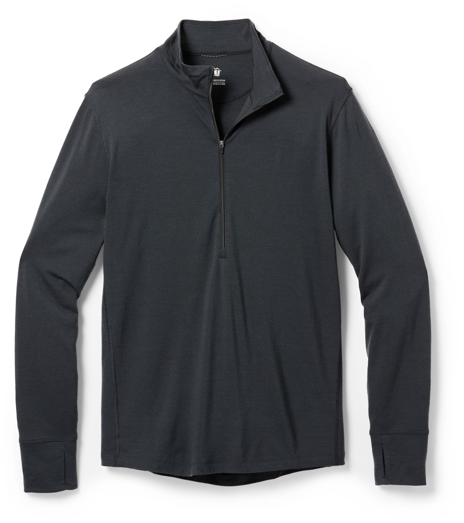 Heavyweight Merino Base Layer Half-Zip Top