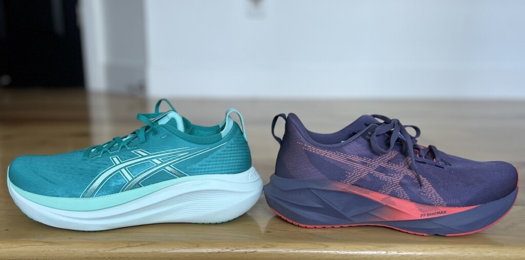 Asics Cumulus 27 vs Novablast 5