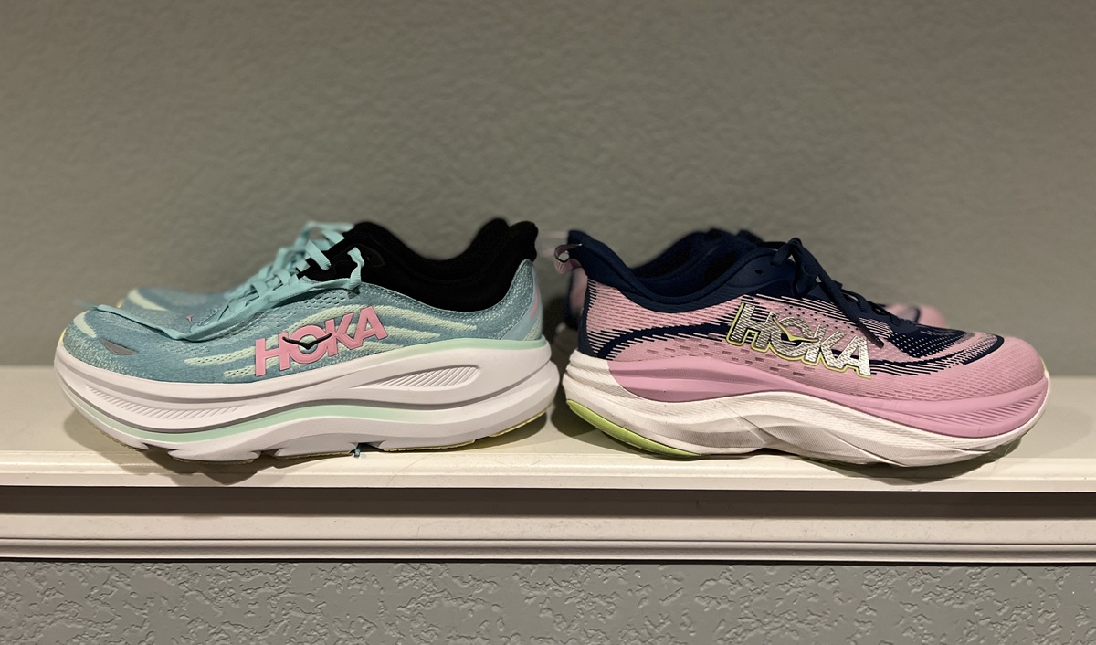 Hoka Bondi v Skyflow