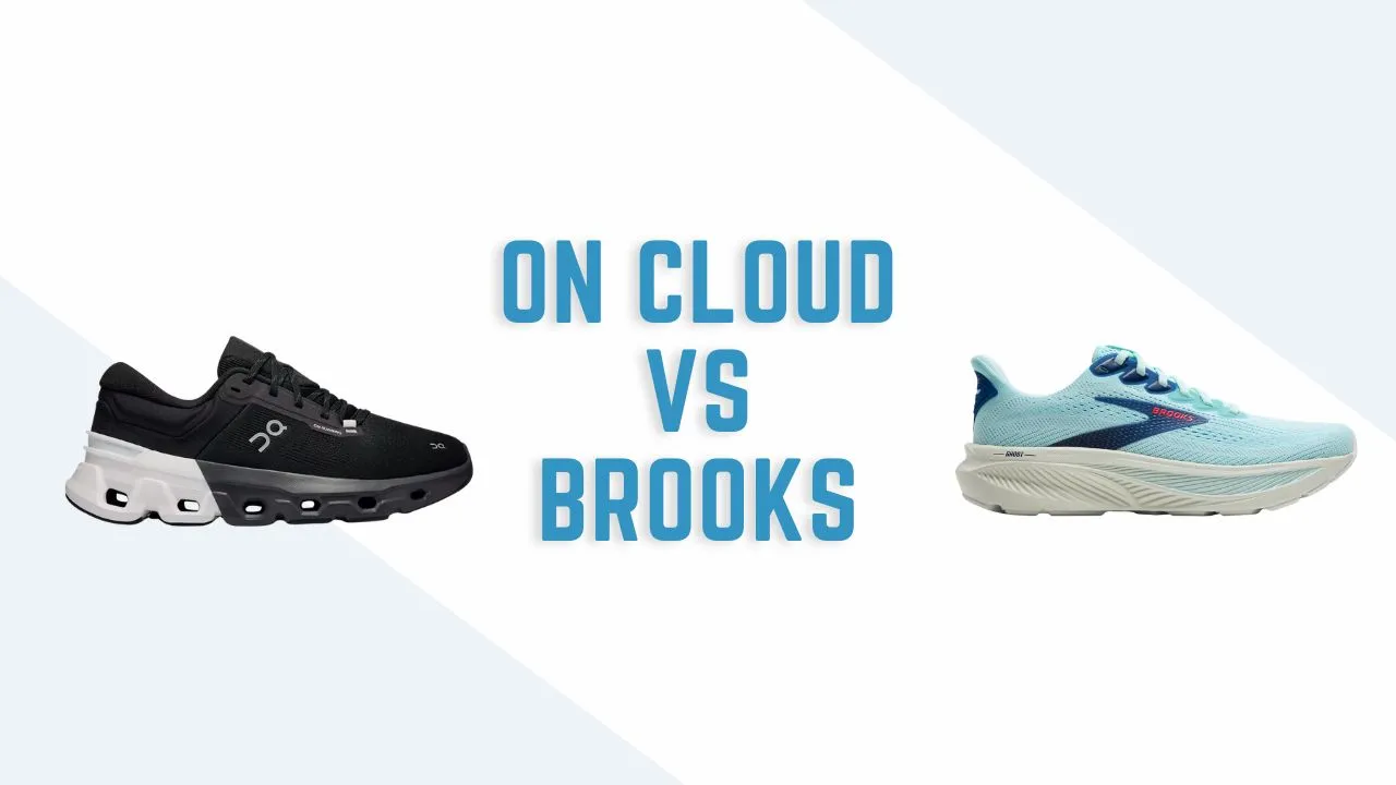 on cloud vs brooks running shoes