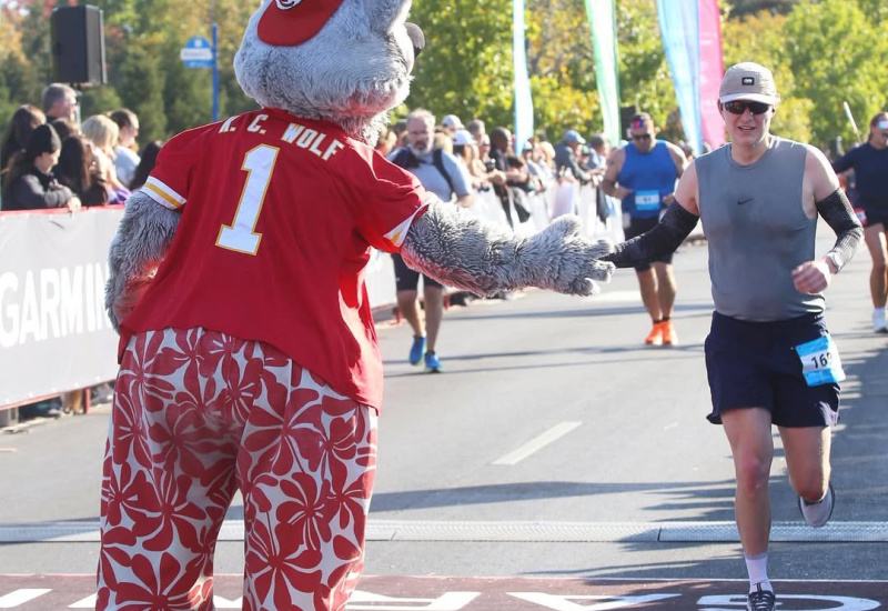 best fall half marathon in Midwest