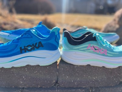 Hoka Clifton 10 Bondi 9 Sides