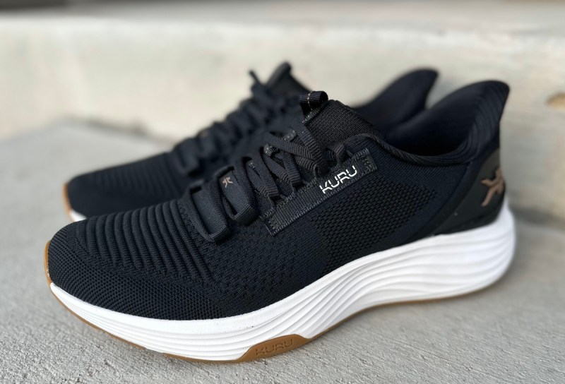 KURU Atom 2 Shoes Mens Size 9.5 Black Low Top Running Sneaker 10710195 ATOM 2 Men main image 4