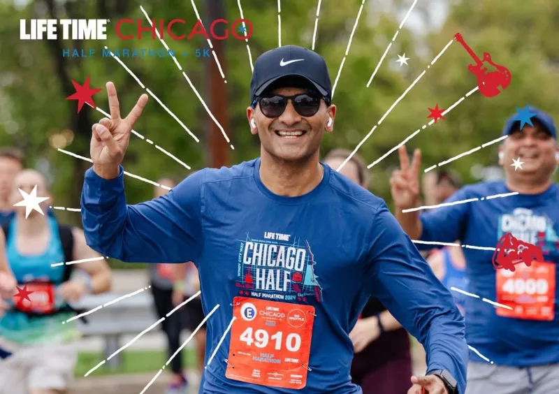 Lifetime Chicago Fall Half Marathon