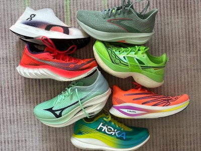 carbon plate shoe