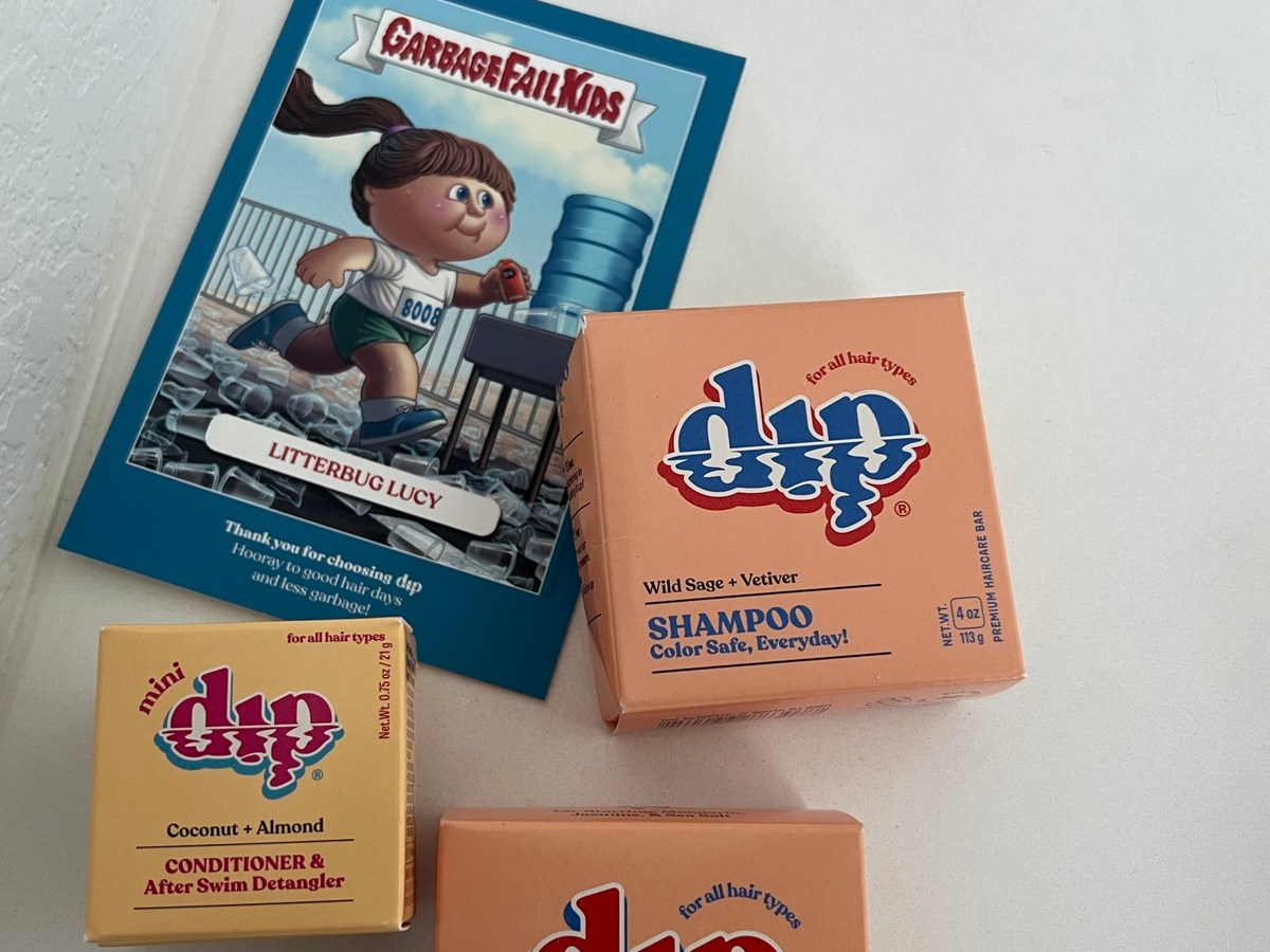 Dip bar shampoo