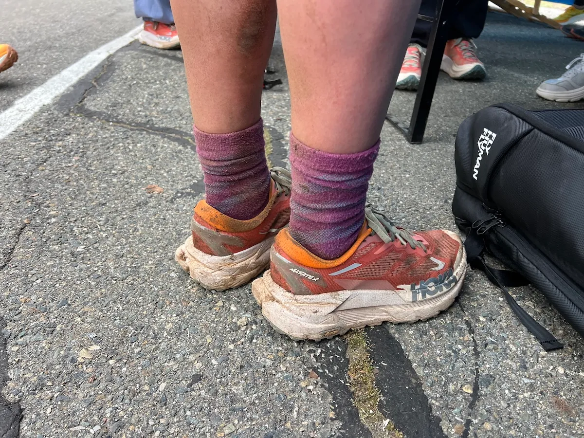 Hoka mafate x Wear