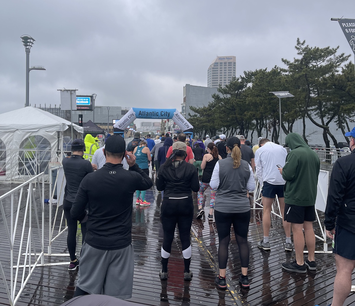 rainy marathon