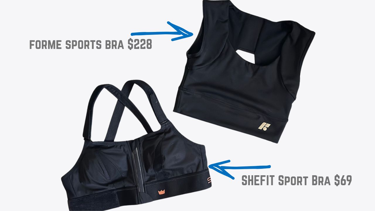 shefit vs forme sports bra