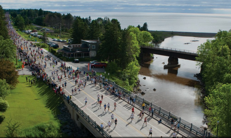 grandma's marathon course