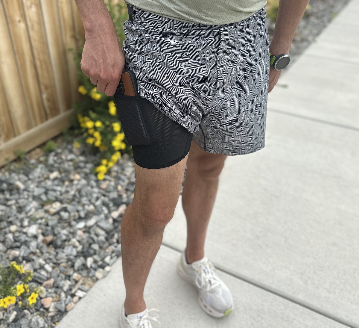 lululemon lined shorts