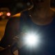 runner at night headlamp