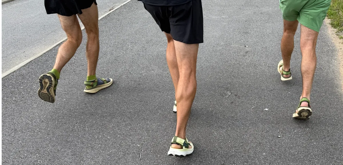 good running sandals